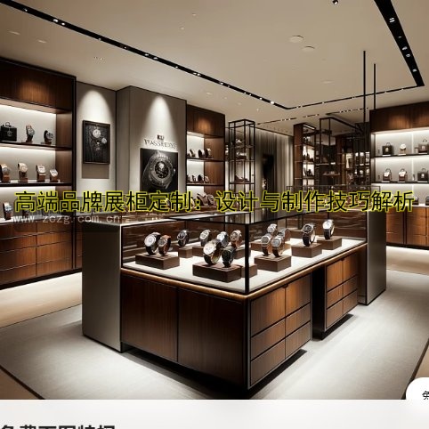 高端品牌展柜定制:设计与制作技巧解析