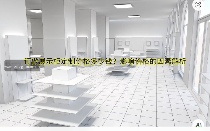 订做展示柜定制价格多少钱?影响价格的因素解析
