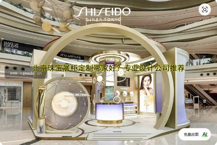 北京珠宝展柜定制哪家好?专业设计公司推荐