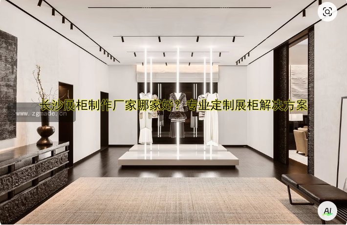 长沙展柜制作厂家哪家好?专业定制展柜解决方案