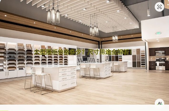 大型展柜价格多少?尺寸用途全解析!