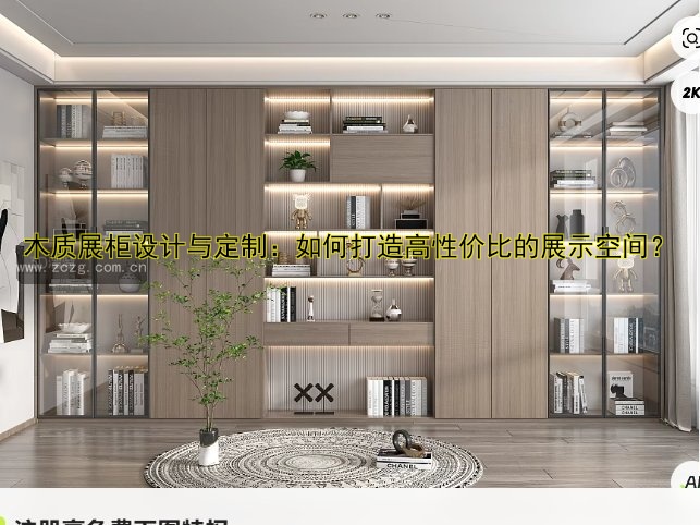 木质展柜设计与定制:如何打造高性价比的展示空间?