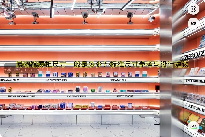 博物馆展柜尺寸一般是多少?标准尺寸参考与设计建议