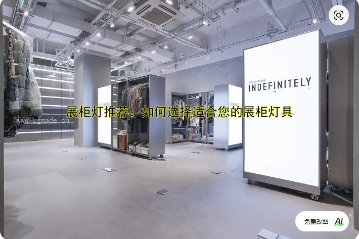展柜灯推荐:如何选择适合您的展柜灯具