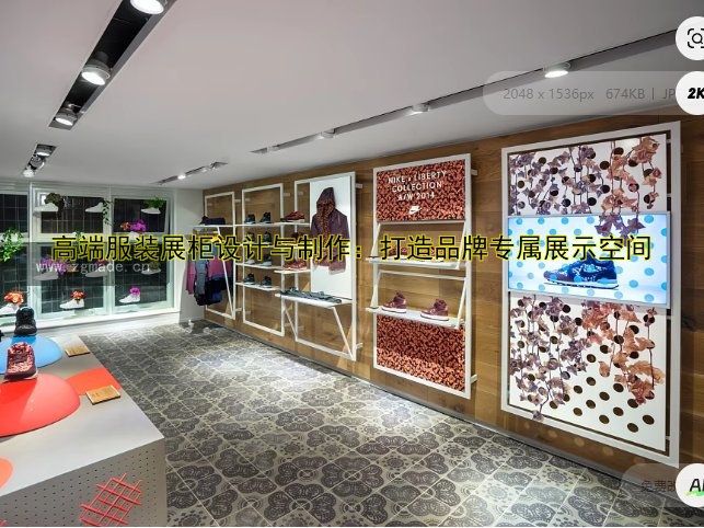 高端服装展柜设计与制作:打造品牌专属展示空间