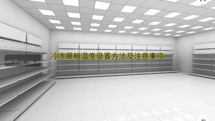 冷冻展柜温度设置方法及注意事项