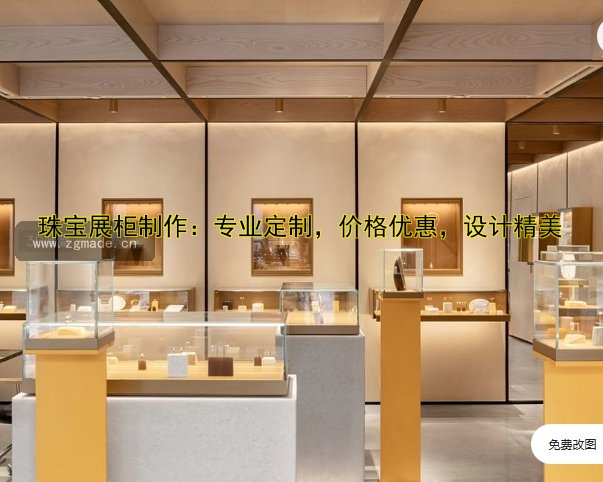 珠宝展柜制作：专业定制，价格优惠，设计精美