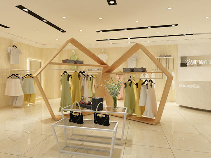 服装店展柜考虑到这些问题，销量直升