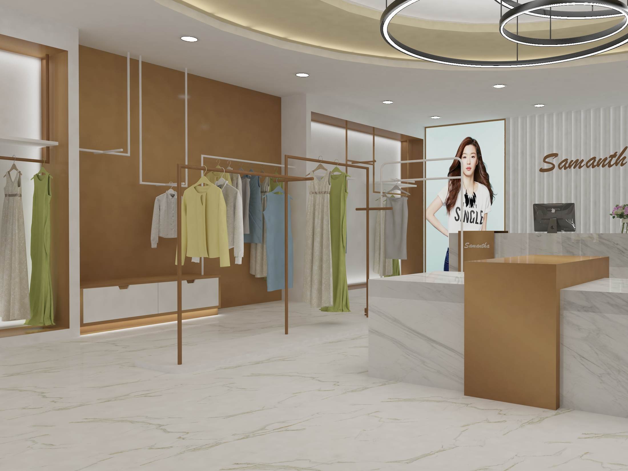 服装展柜