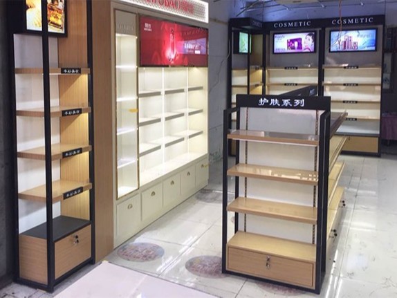 化妆品展柜设计