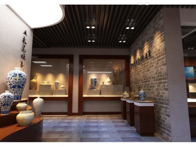 用博物馆展柜来呈现历史