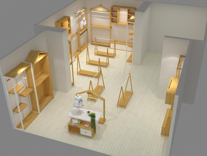 有关服装店面装修几点简单的设计技巧