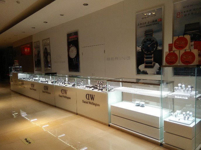 上海玻璃展示柜