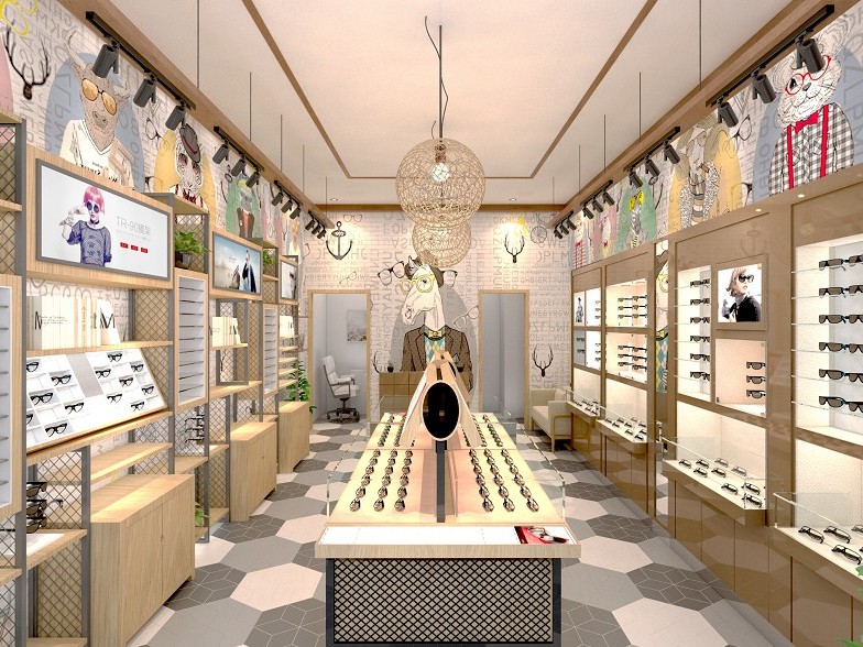 眼镜店展柜
