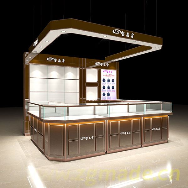灵闪玻璃珠宝展柜与喷漆展柜的差异！ (闪闪发光的玻璃珠宝展柜和喷漆展柜的区别！)