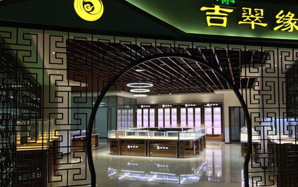 玉石展柜设计色彩搭配 (玉石陈列柜设计中的色彩搭配)