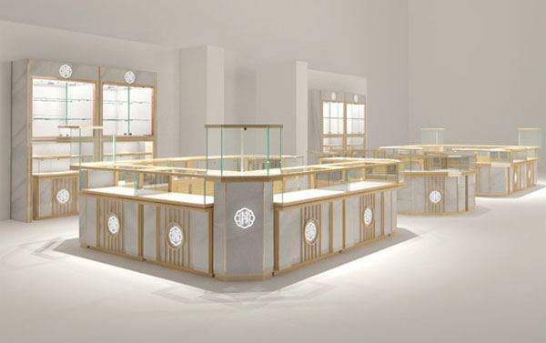 首饰店常用的展柜有哪些? (珠宝店常用的展示柜有哪些?)