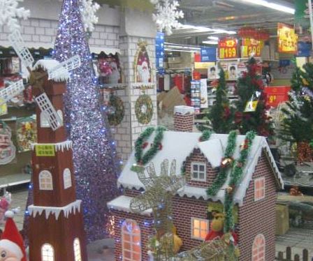 精品超市圣诞节陈列,超市节日陈列技巧