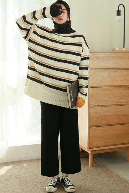 毛衣服装穿搭技巧,毛衣怎么搭配好看