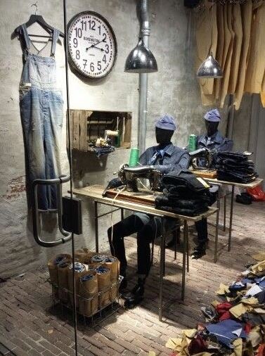 零售陈列设计中运用的色彩搭配效果