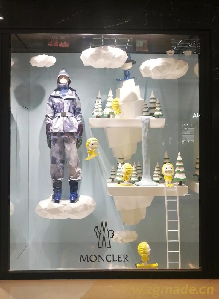 服装商品的时尚组成搭配陈列设计潮流感趋势