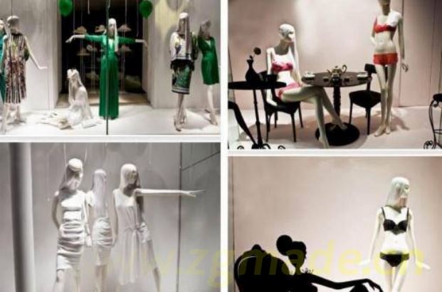 服装陈列与展示设计课程,服装卖场多样化设计