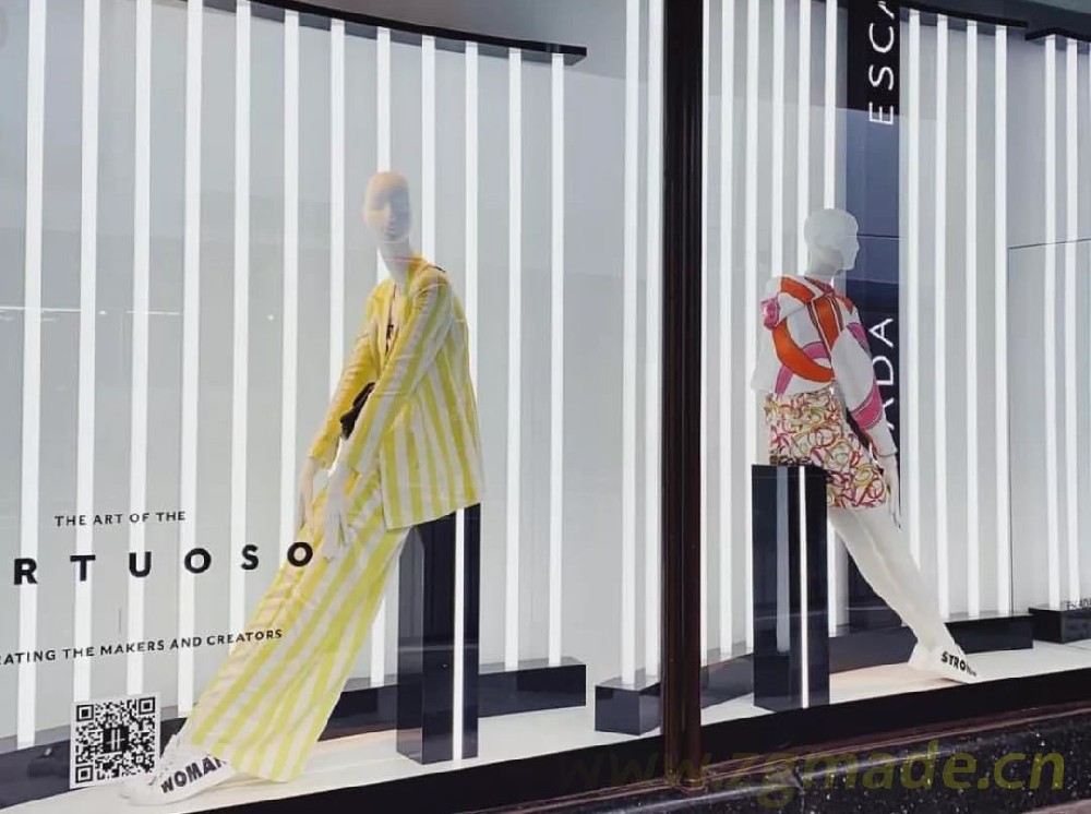 陈列设计的色调平衡方式富有转变的特性