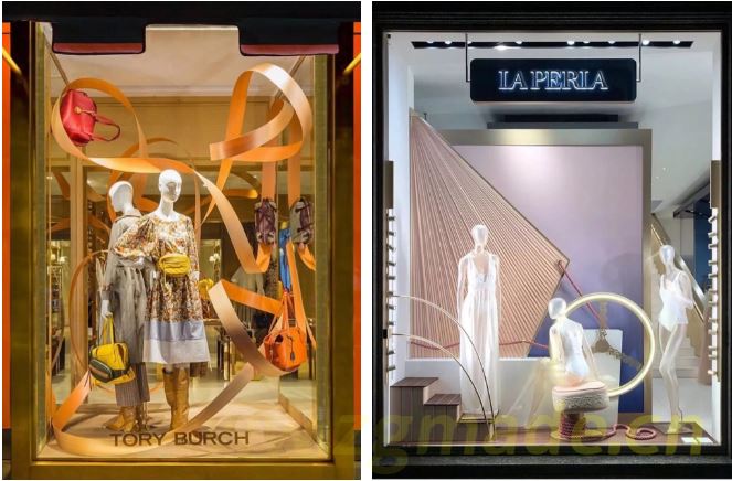 鞋帽陈列要怎么设置才好看，店铺鞋帽陈列布局