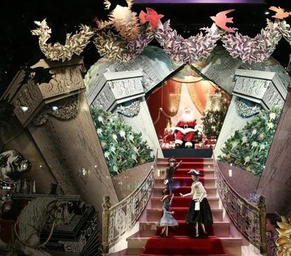 商场圣诞陈列,圣诞陈列方式