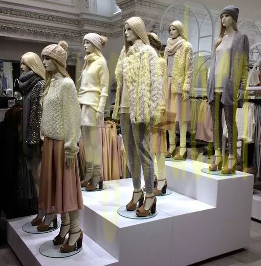 女装陈列有什么合理布局方式，5个好用的女装陈列方式