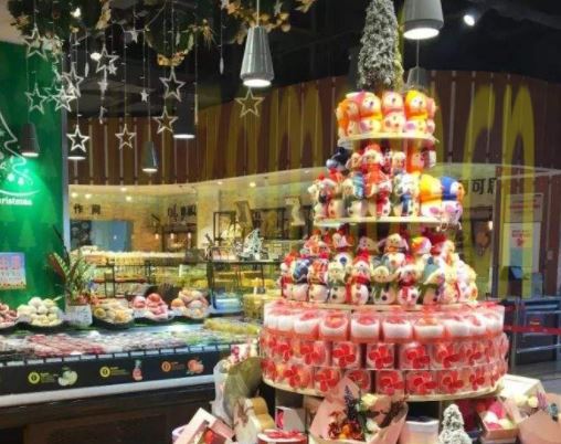 圣诞节超市陈列,节日超市怎么做商品陈列