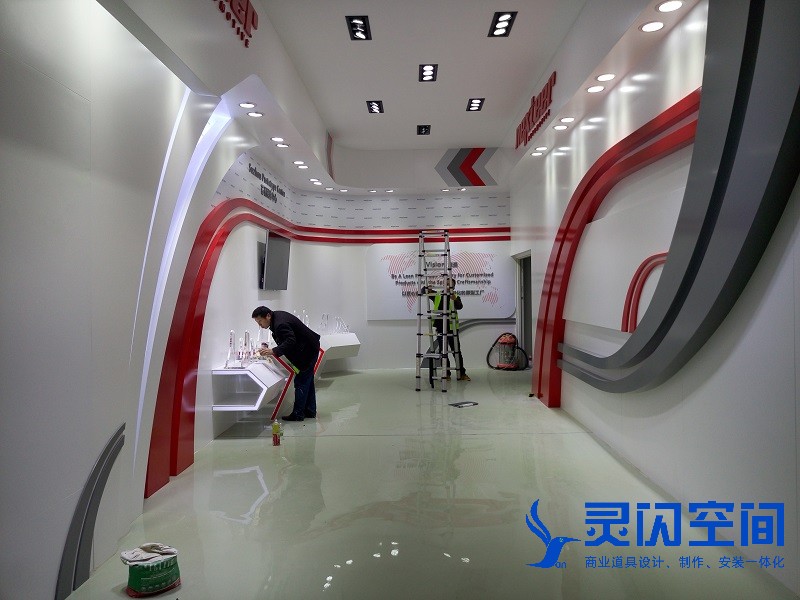 汽车系统企业展厅布展