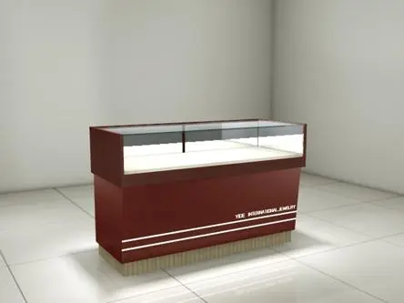 玻璃陈列柜都是什么材料做成的? (玻璃柜台陈列)