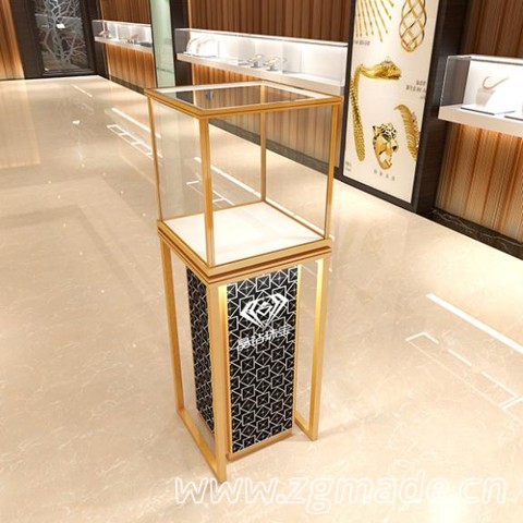 烤漆化妆品展柜制作，跟上时代发展趋势升级！ (定做烤漆展柜)