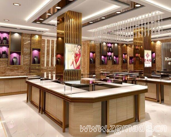 对于珠宝首饰店，你觉得珠宝展柜的锁重要吗？ (珠宝首饰柜台)