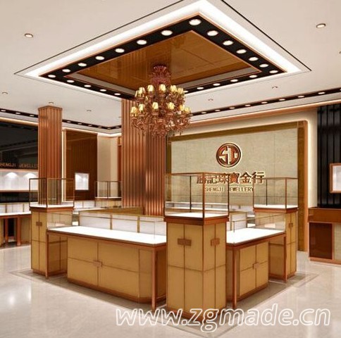 珠宝展柜的材料对比 (珠宝展柜设计珠宝柜台)