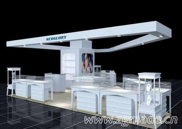 完美理念与创想才能设计出完美的珠宝展柜！ (定做珠宝展示柜)