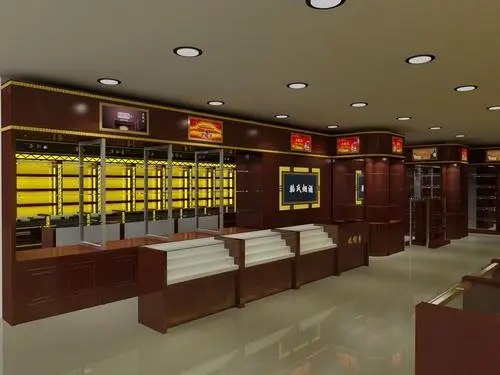 高级玻璃展柜是珠宝商的唯一选择 (珠宝店玻璃柜)