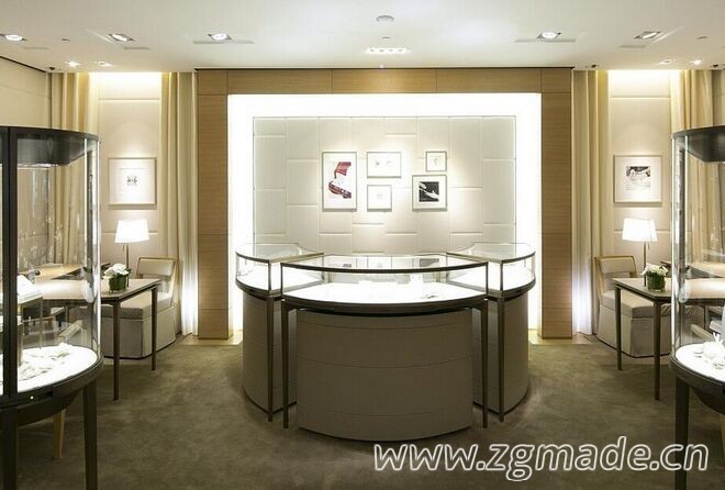珠宝展柜设计用什么颜色好？ (珠宝展示柜用什么灯光效果好)