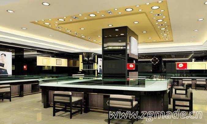 如何分辨出高档珠宝展柜的几个特征！ (常见的珠宝展柜是什么样式的)