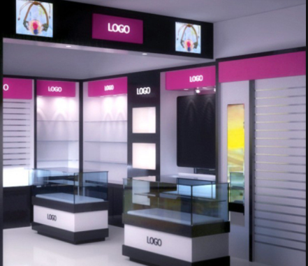 化妆品展柜定制需要考虑的因素及其讲究的元素 (化妆品展柜高度)