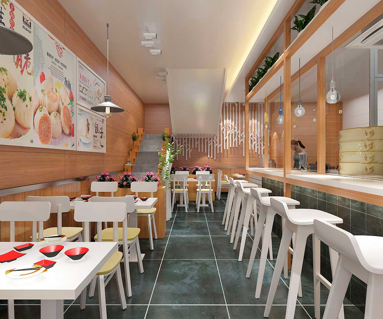 特色餐饮连锁店SI空间设计--营造最好的就餐环境 (最新餐饮空间设计)