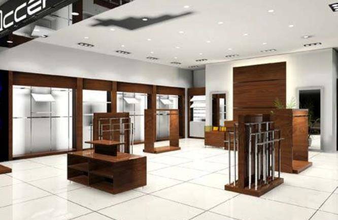 木质珠宝展柜设计制作--上海品美展柜厂