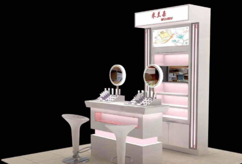 化妆品展柜的设计理念--上海品美展柜厂